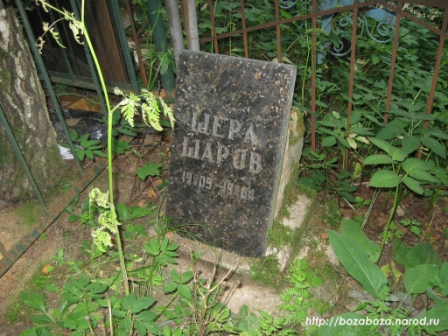 Могила Шарова Александра.